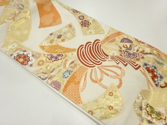 JAPANESE FUKURO OBI / WOVEN NOSHI PATTERN